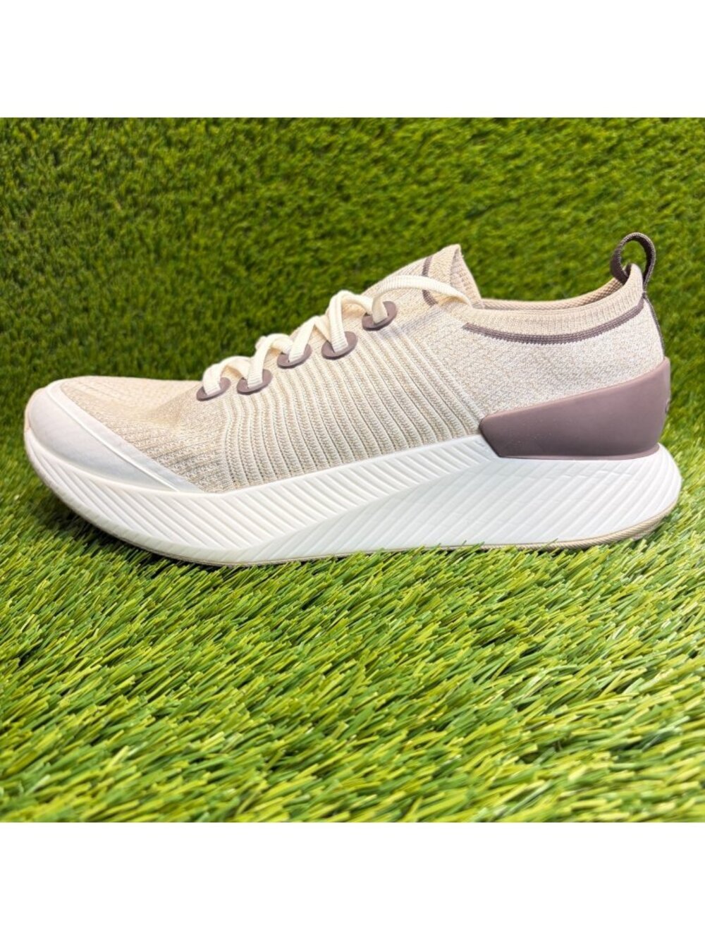 Allbirds Tree Glider Womens Size 10 Beige Brown Athletic Running Shoes Sneakers - Picture 3 of 12